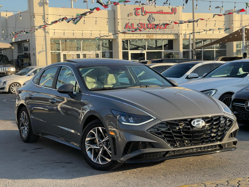 2023 Hyundai Sonata 1.6L Turbo 4 Cylinder Petrol Engine Grey White Sedan