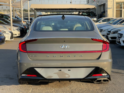 2023 Hyundai Sonata 1.6L Turbo 4 Cylinder Petrol Engine Grey White Sedan