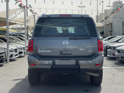 2014 Nissan Armada LE 5.6 Liters V8 Petrol Engine Grey Black SUV