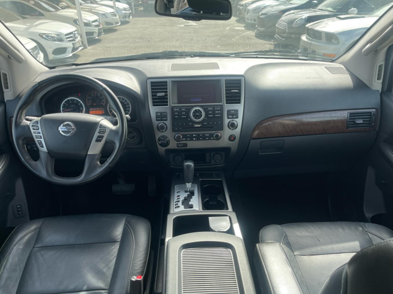 2014 Nissan Armada LE 5.6 Liters V8 Petrol Engine Grey Black SUV