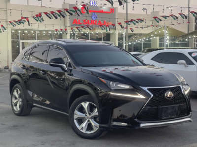 2017 Lexus NX200t 2.0-liter turbocharged 4-cylinder Petrol Engine Black Red Luxury SUV