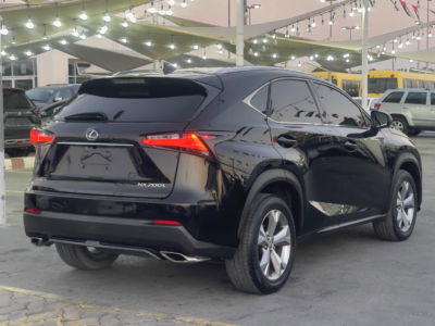 2017 Lexus NX200t 2.0-liter turbocharged 4-cylinder Petrol Engine Black Red Luxury SUV