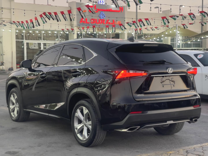 2017 Lexus NX200t 2.0-liter turbocharged 4-cylinder Petrol Engine Black Red Luxury SUV