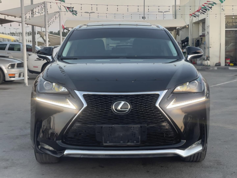 2017 Lexus NX200t 2.0-liter turbocharged 4-cylinder Petrol Engine Black Red Luxury SUV
