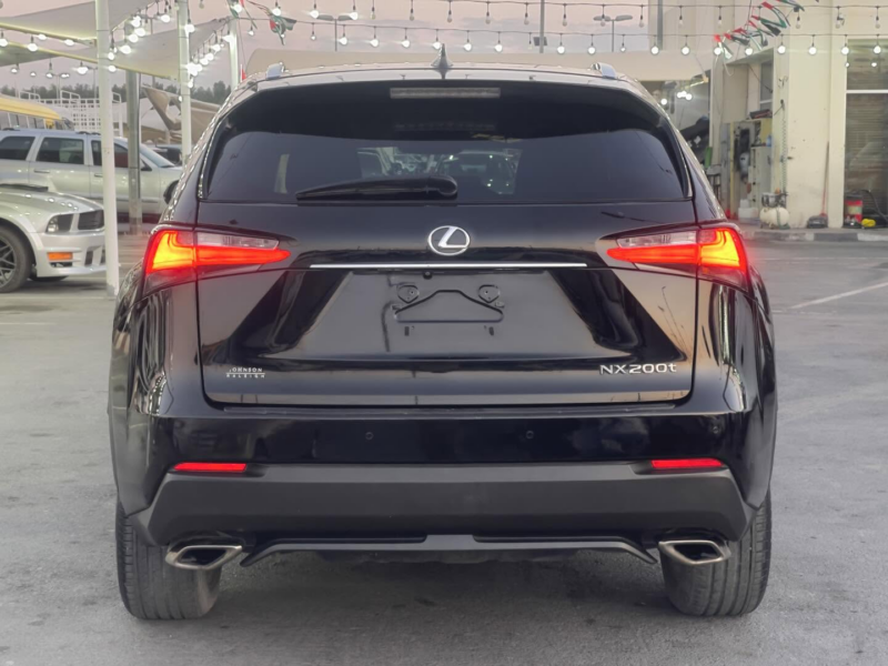 2017 Lexus NX200t 2.0-liter turbocharged 4-cylinder Petrol Engine Black Red Luxury SUV