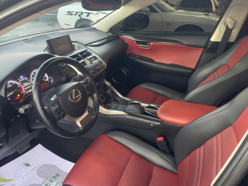2017 Lexus NX200t 2.0-liter turbocharged 4-cylinder Petrol Engine Black Red Luxury SUV