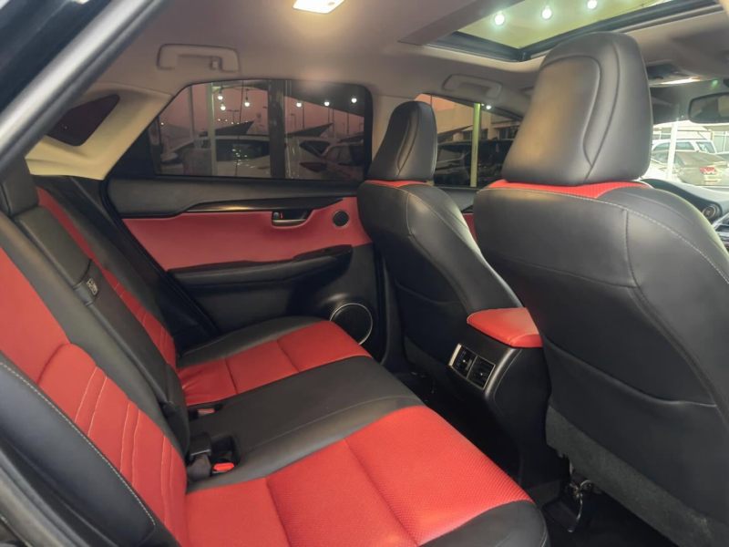 2017 Lexus NX200t 2.0-liter turbocharged 4-cylinder Petrol Engine Black Red Luxury SUV