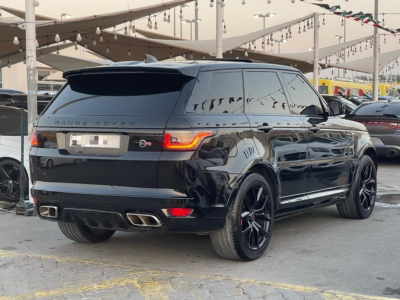 2021 Land Rover Range Rover Sport SVR 5.0L Supercharged V8 Petrol Engine Black Red SUV