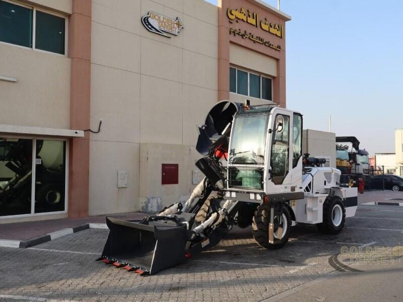 2026 SOLUTION SC25 Self Loading Mixer 4-cylinder Dongfeng Cummins 4BT3.9-C100 Diesel Engine White