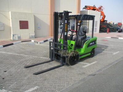 2024 AGT CPD20 Electric Forklift 2 ton Capacity 2 stage mast Battery Charger Green