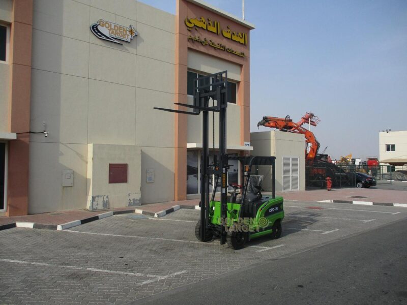 2024 AGT CPD20 Electric Forklift 2 ton Capacity 2 stage mast Battery Charger Green