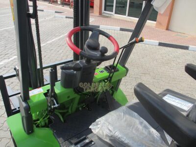 2024 AGT CPD20 Electric Forklift 2 ton Capacity 2 stage mast Battery Charger Green