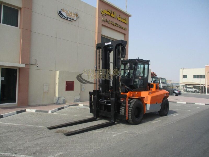 2025 New SOCMA HNF160S 16 ton Forklift CUMMINS QSB4.5 4-Cylinder Diesel Engine Orange
