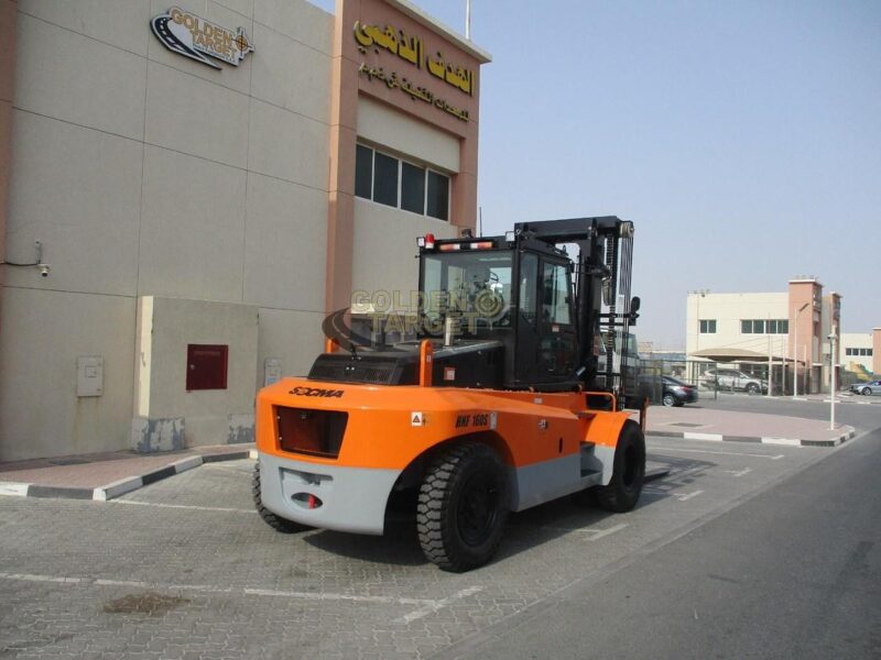2025 New SOCMA HNF160S 16 ton Forklift CUMMINS QSB4.5 4-Cylinder Diesel Engine Orange