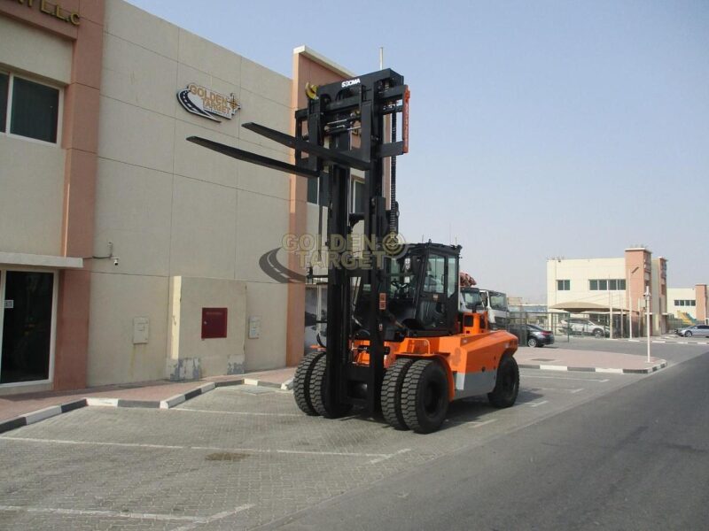 2025 New SOCMA HNF160S 16 ton Forklift CUMMINS QSB4.5 4-Cylinder Diesel Engine Orange