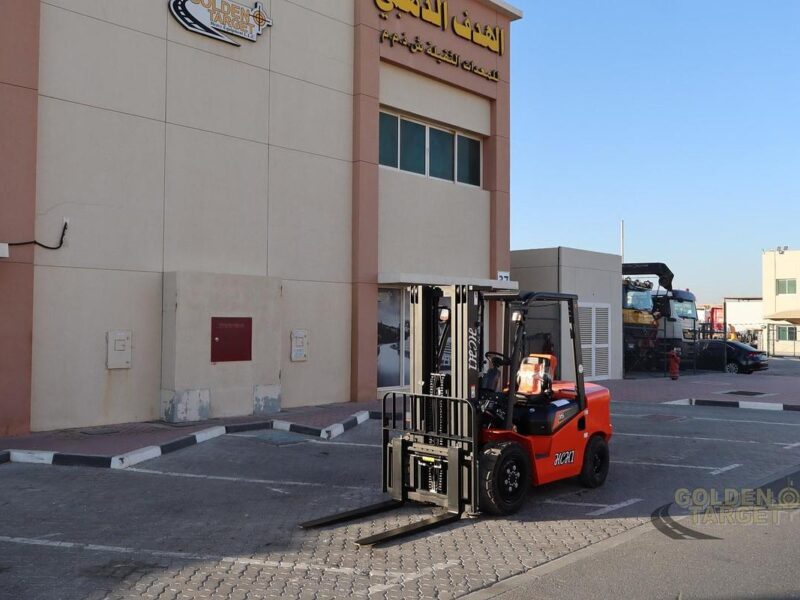 2025 HCH1 CPC35 Diesel Forklift 4 Cylinder Diesel Engine Automatic Orange