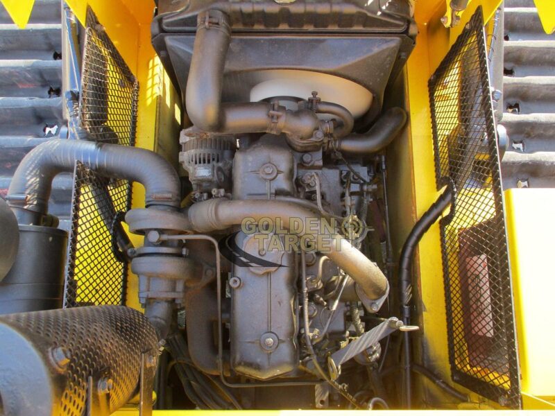 2006 MOROOKA MK35 Crawler Forklift 4 Cylinder Diesel Engine Yellow