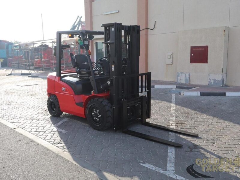 2026 HANGCHA CPCD30- XRW10 Diesel Forklift 4 Cylinder Diesel Engine Red Export