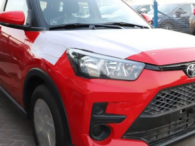 2022 Toyota Raize 1.2 Litres 3-cylinder naturally aspirated Petrol Engine Red Black SUV