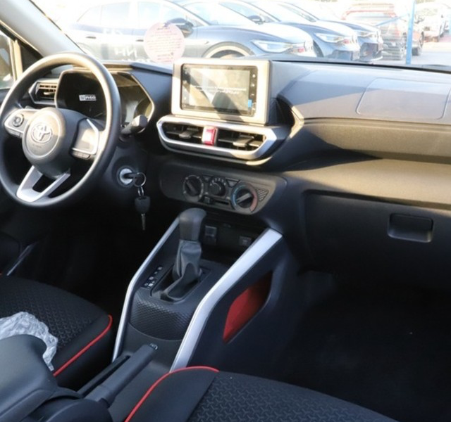 2022 Toyota Raize 1.2 Litres 3-cylinder naturally aspirated Petrol Engine Red Black SUV