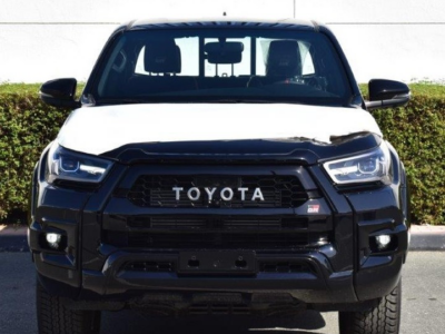 2022 Toyota Hilux GR Sport 2.8 Litres 4 Cylinders Turbo Diesel Engine Black Pickup Truck