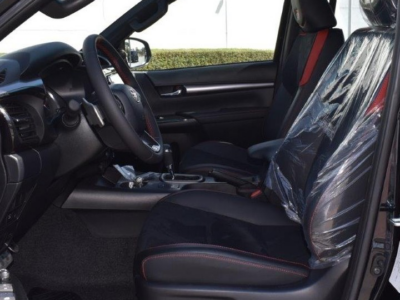 2022 Toyota Hilux GR Sport 2.8 Litres 4 Cylinders Turbo Diesel Engine Black Pickup Truck