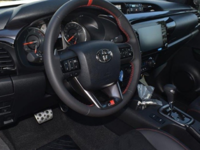 2022 Toyota Hilux GR Sport 2.8 Litres 4 Cylinders Turbo Diesel Engine Black Pickup Truck