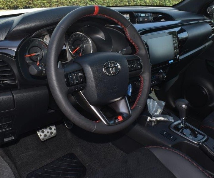 2022 Toyota Hilux GR Sport 2.8 Litres 4 Cylinders Turbo Diesel Engine Black Pickup Truck