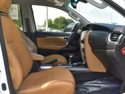 2022 Toyota Fortuner 2.8 Litres 4 Cylinder Diesel Turbo Engine White Tan SUV