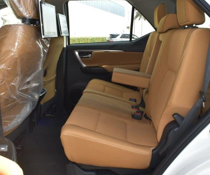 2022 Toyota Fortuner 2.8 Litres 4 Cylinder Diesel Turbo Engine White Tan SUV