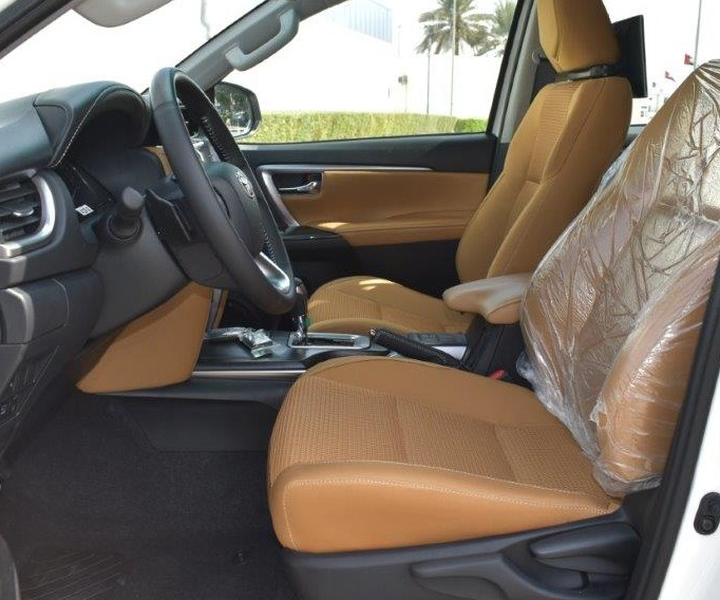 2022 Toyota Fortuner 2.8 Litres 4 Cylinder Diesel Turbo Engine White Tan SUV