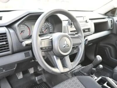 2026 Mitsubishi L200 2.4 Litres 4 Cylinders Diesel Engine SC MT White Black Pickup Truck