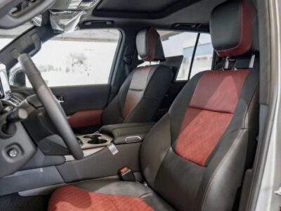 2023 Toyota Land Cruiser 3.5L VX 3.5-liter twin-turbo V6 Engine Silver Red SUV