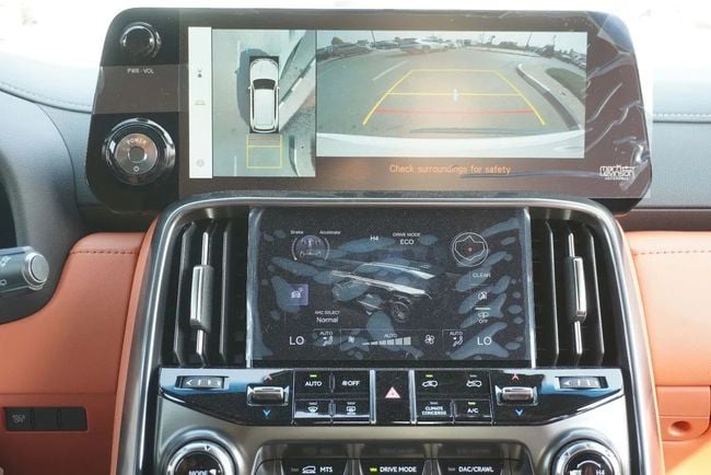 2026 Lexus LX 700h 3.5-liter Twin-turbocharged V6 Hybrid Engine White Tan SUV