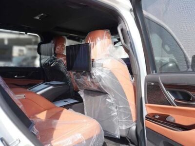 2026 Lexus LX 700h 3.5-liter Twin-turbocharged V6 Hybrid Engine White Tan SUV