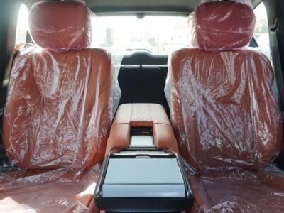 2026 Lexus LX 700h 3.5-liter Twin-turbocharged V6 Hybrid Engine White Tan SUV