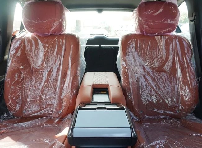 2026 Lexus LX 700h 3.5-liter Twin-turbocharged V6 Hybrid Engine White Tan SUV