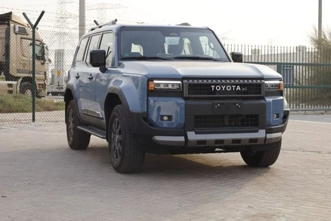 2025 Toyota Prado Full Option VXR 2.4 Liters 4-Cylinder Turbo Petrol Engine Blue Brown SUV