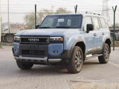2025 Toyota Prado Full Option VXR 2.4 Liters 4-Cylinder Turbo Petrol Engine Blue Brown SUV