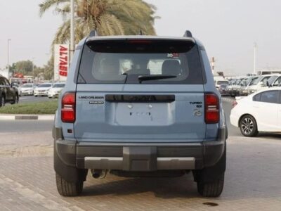 2025 Toyota Prado Full Option VXR 2.4 Liters 4-Cylinder Turbo Petrol Engine Blue Brown SUV