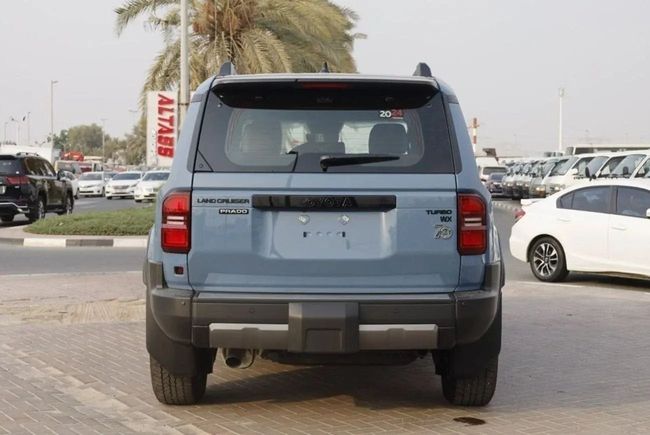 2025 Toyota Prado Full Option VXR 2.4 Liters 4-Cylinder Turbo Petrol Engine Blue Brown SUV