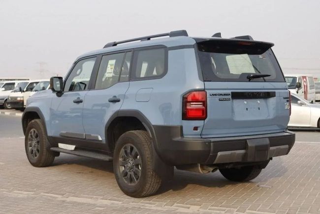 2025 Toyota Prado Full Option VXR 2.4 Liters 4-Cylinder Turbo Petrol Engine Blue Brown SUV