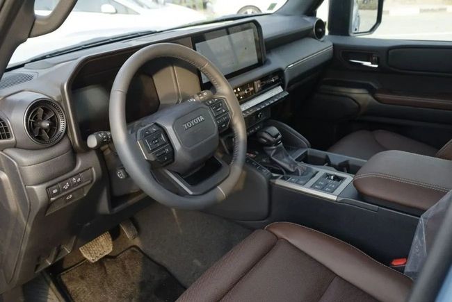 2025 Toyota Prado Full Option VXR 2.4 Liters 4-Cylinder Turbo Petrol Engine Blue Brown SUV