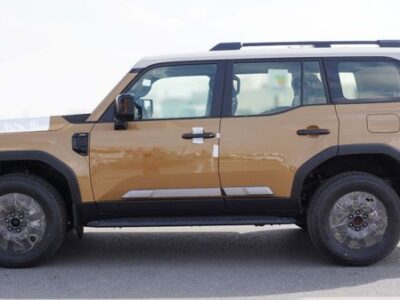 2025 Toyota Prado Full Option VXR 2.4 Liters 4-Cylinder Turbo Petrol Engine Beige Brown SUV