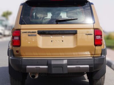 2025 Toyota Prado Full Option VXR 2.4 Liters 4-Cylinder Turbo Petrol Engine Beige Brown SUV