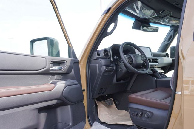 2025 Toyota Prado Full Option VXR 2.4 Liters 4-Cylinder Turbo Petrol Engine Beige Brown SUV