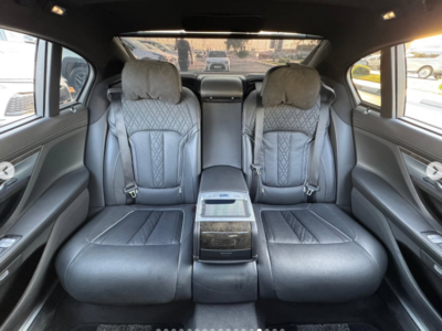 2017 BMW 750Li 4.4 Liters 8-cylinder Petrol Engine White Black Sedan Full Option Clean Title