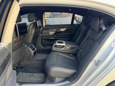 2017 BMW 750Li 4.4 Liters 8-cylinder Petrol Engine White Black Sedan Full Option Clean Title