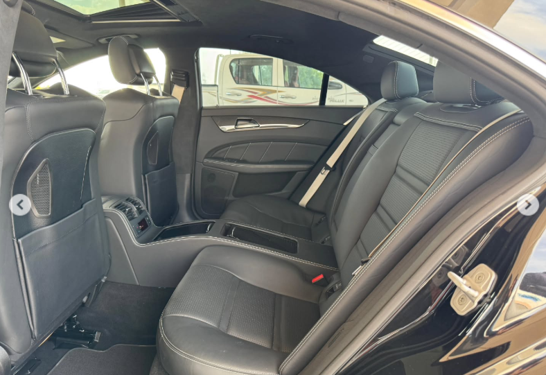 2014 Mercedes-Benz CLS63s AMG 5.5-liter V8 Cylinders Petrol Engine Black 4-door Coupe
