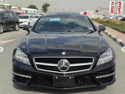 2014 Mercedes-Benz CLS63s AMG 5.5-liter V8 Cylinders Petrol Engine Black 4-door Coupe